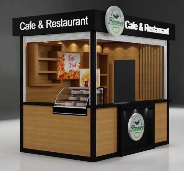 Booth bán hàng cà phê, thức uống 6