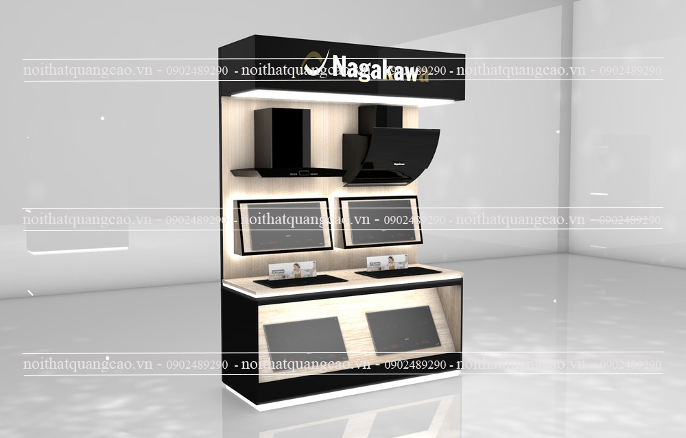 Kệ trưng bày thiết bị gia dụng - nhà bếp Nagakawa