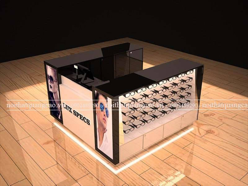 Booth trưng bày mắt kính Lux Specs 2