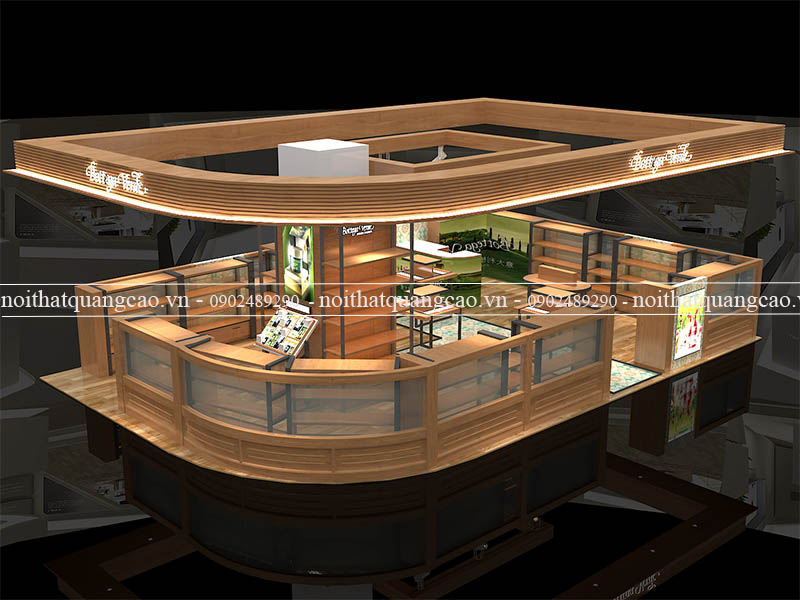 Mặt bằng cửa hàng cafe Bottega Veneta 2