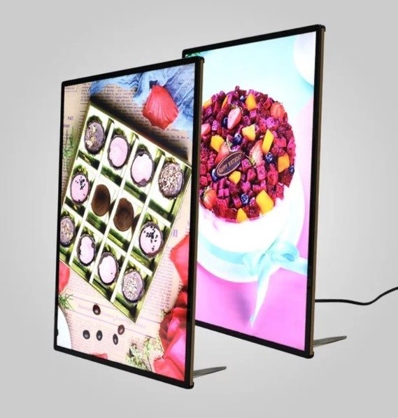 Hộp đèn nắp hít để chân trang trí