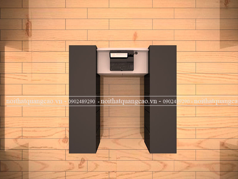 Mặt bằng Booth trưng bày mắt kính Lux Specs