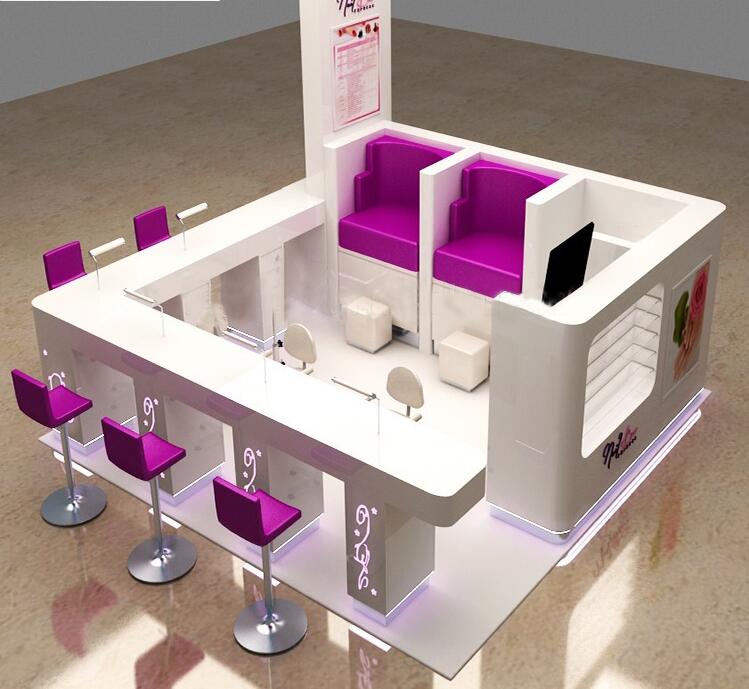 Booth trưng bày sản phẩm mắt kính