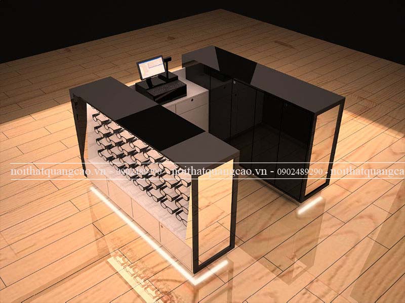Booth trưng bày mắt kính Lux Specs 4