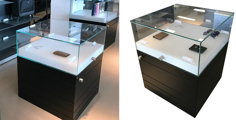 Tủ kệ trưng bày mắt kính