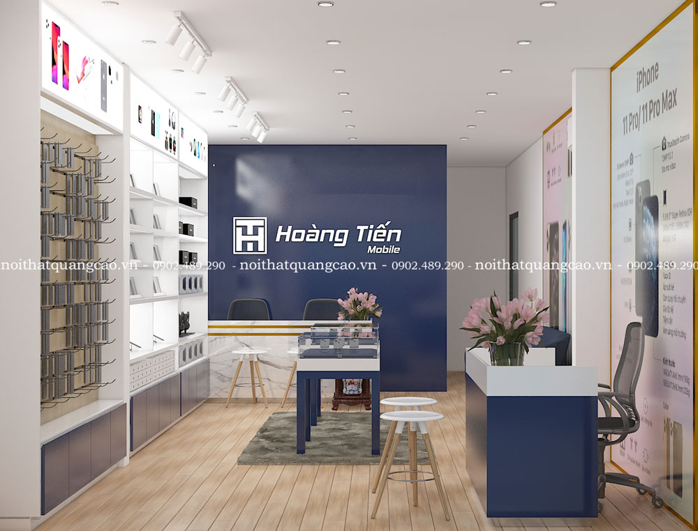 Thiết kế shop điện thoại đẹp