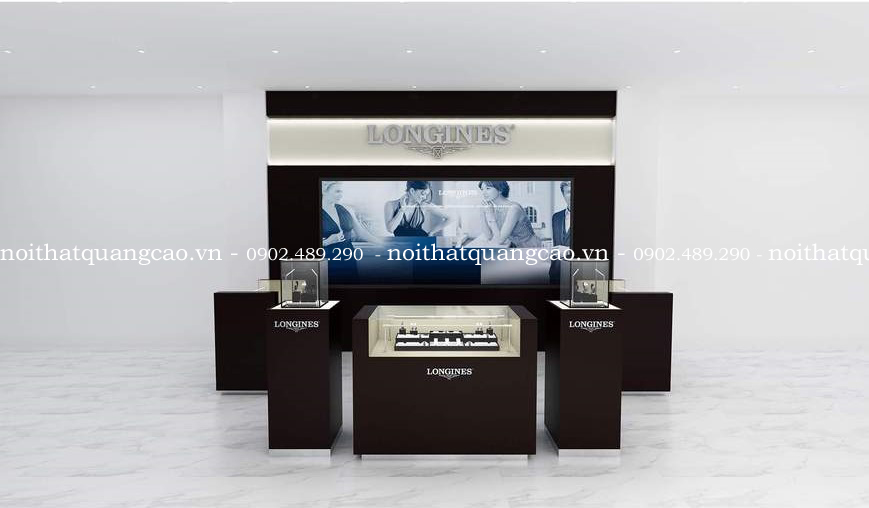 Tủ kệ trưng bày đồng hồ Loginess