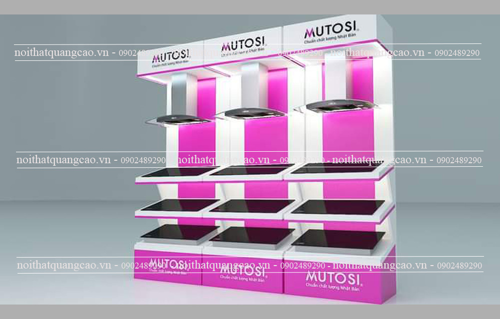 Vách thiết bị bếp Mutosi