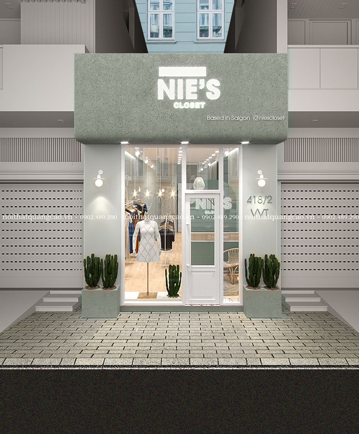 Thiết kế shop thời trang Neis