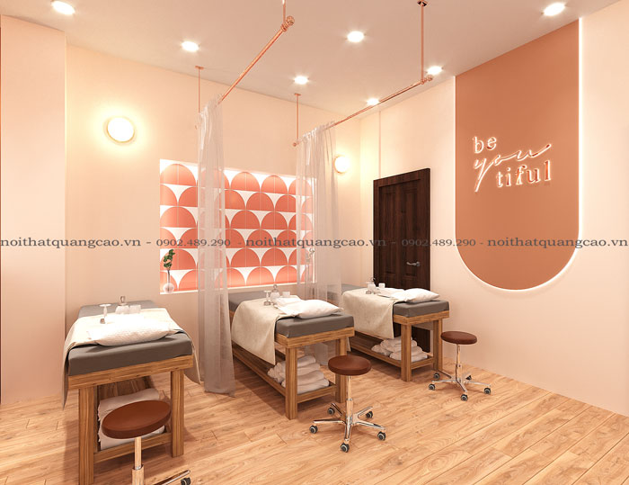 Không gian nội thất Spa