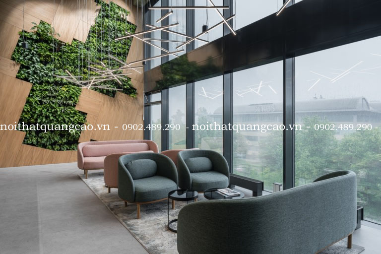 Khu vực tiếp khách văn phòng Vastint